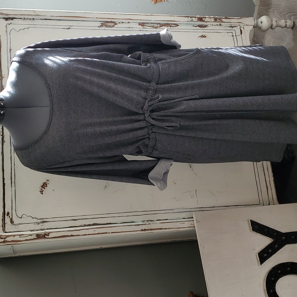 Torrid Gray Sweatshirt Dress